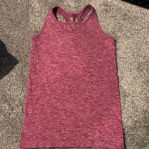 Athleta Heathered Pink Tank Top
